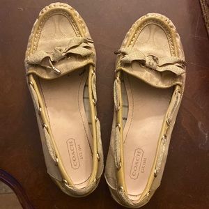 Gold Coach Shoes